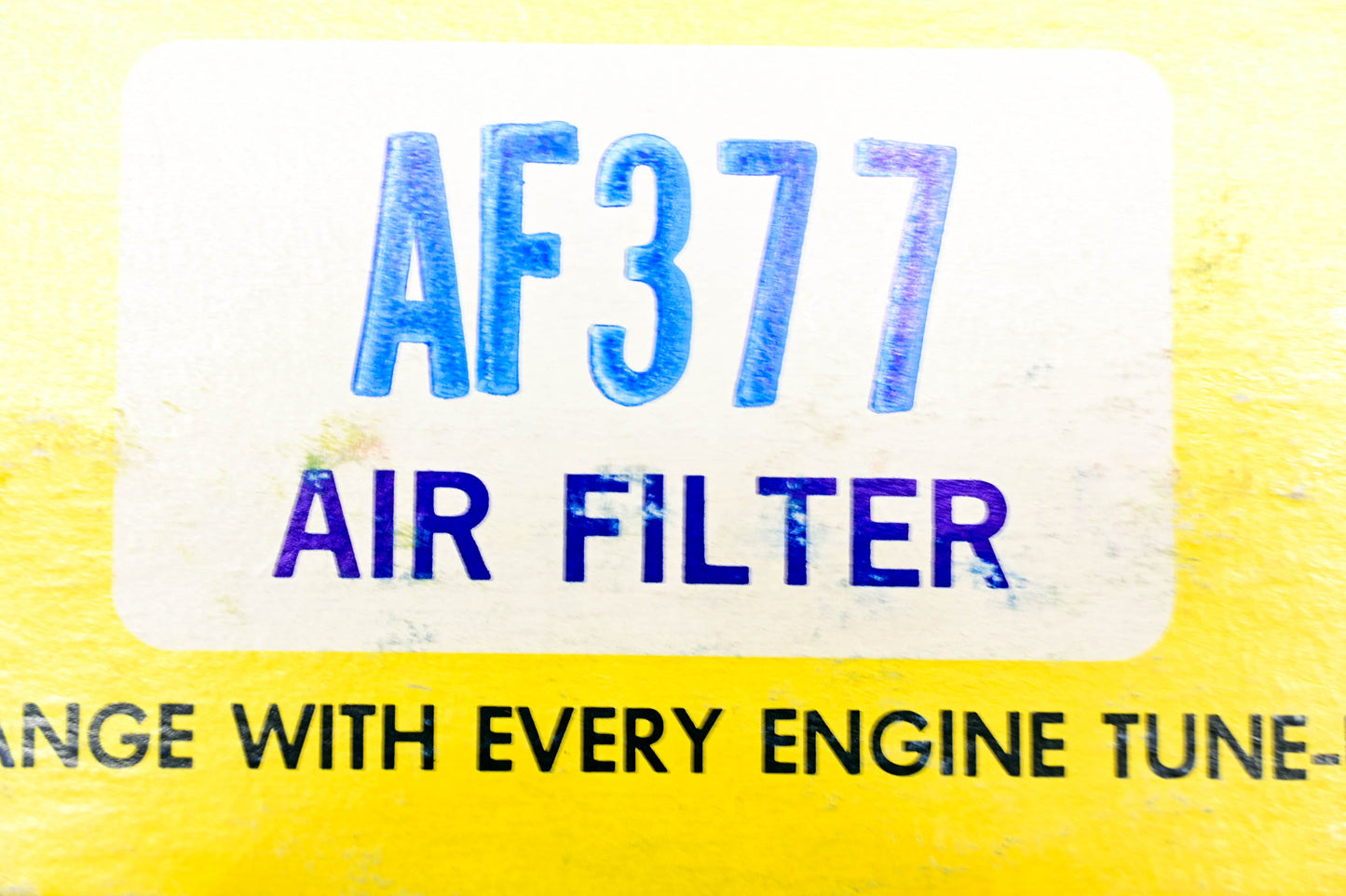 Hastings AF377 Air Filter NOS