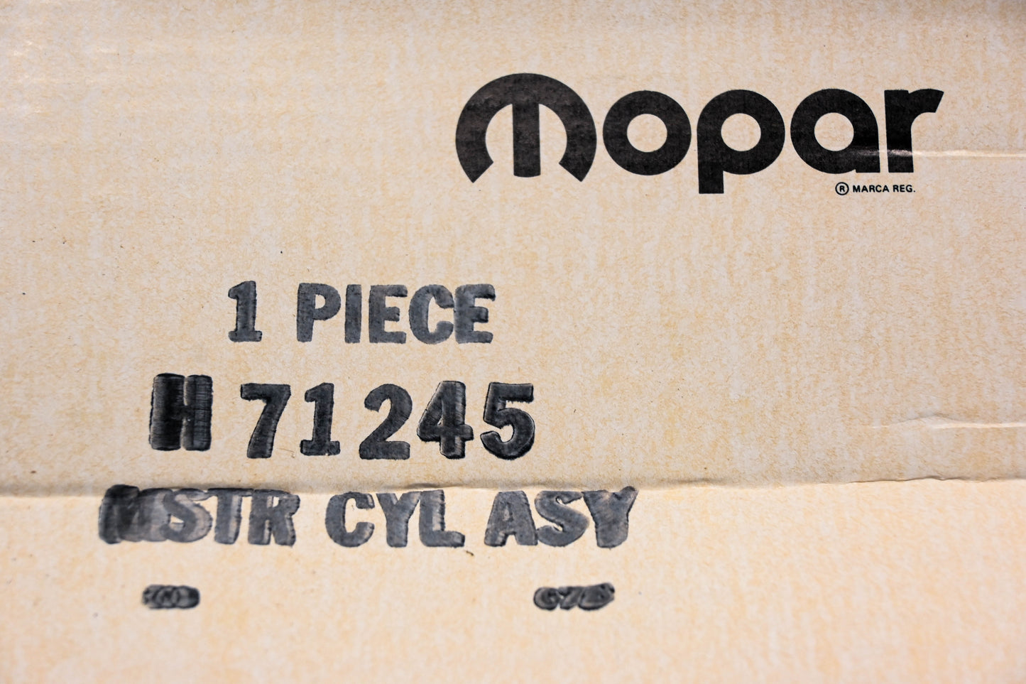 Mopar H71245, H-71245, FF-78879 Master Cylinder Assembly NOS
