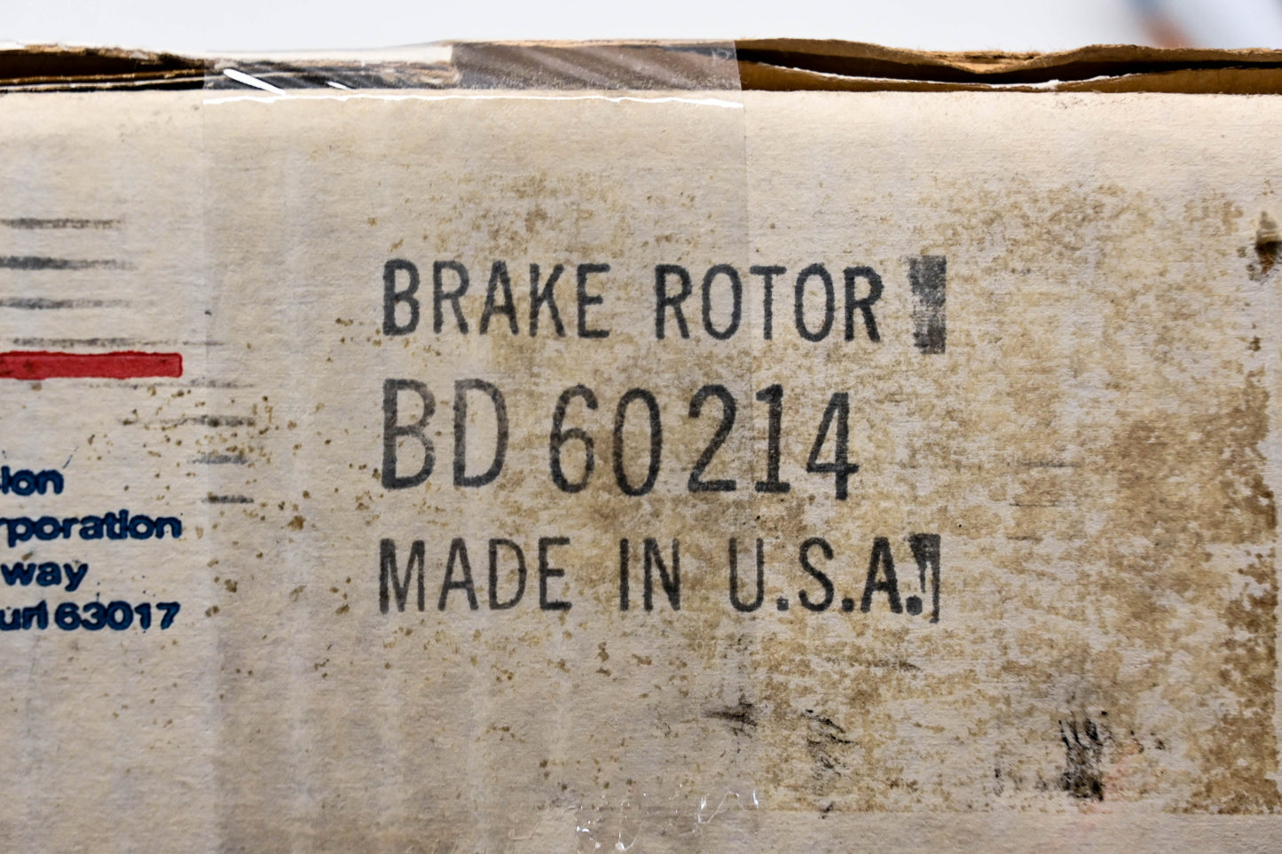Wagner BD60214 Brake Rotor NOS