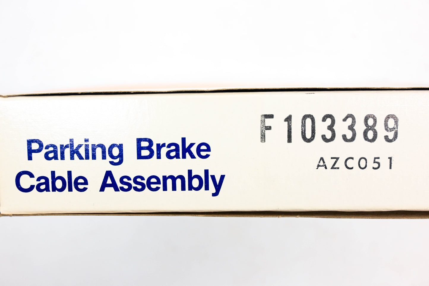 Wagner F103389 Parking Brake Cable Kit NOS
