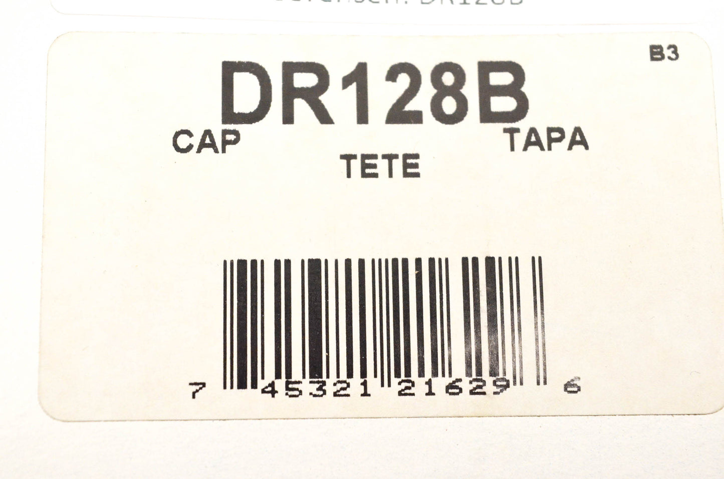GP Sorensen DR128B Cap NOS