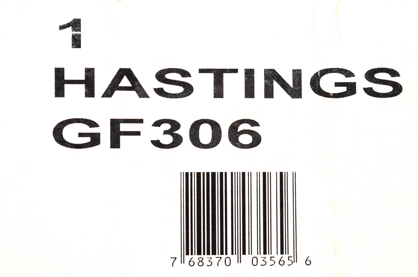 Hastings GF306 In Line Fuel Filter Assembly NOS