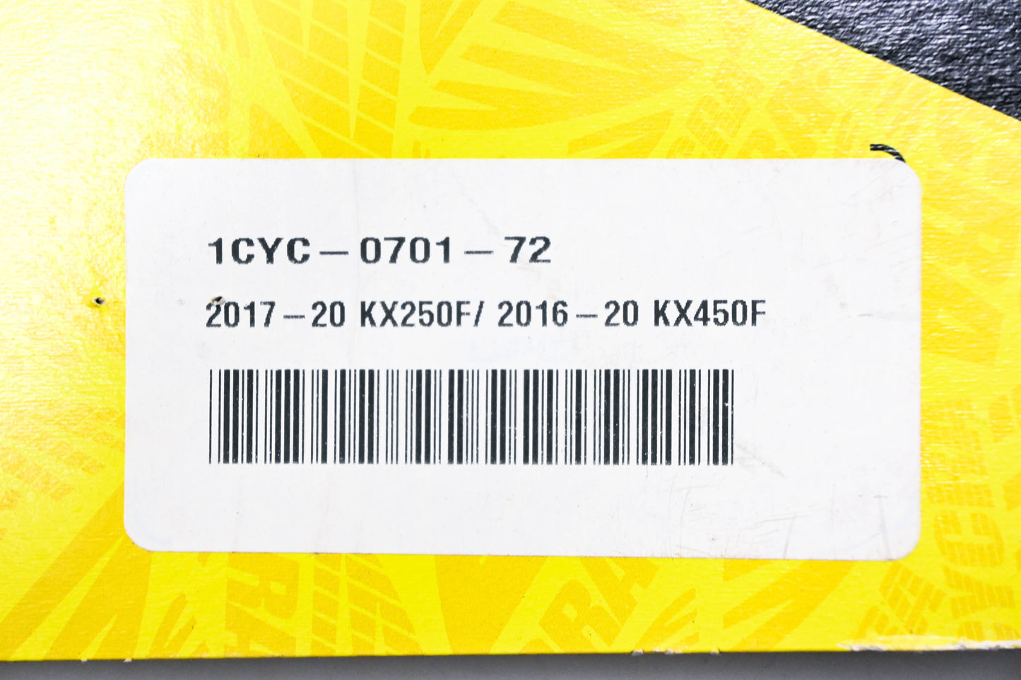 Cycra 1CYC-0701-72 Green Stadium Number Plate Panel NOS