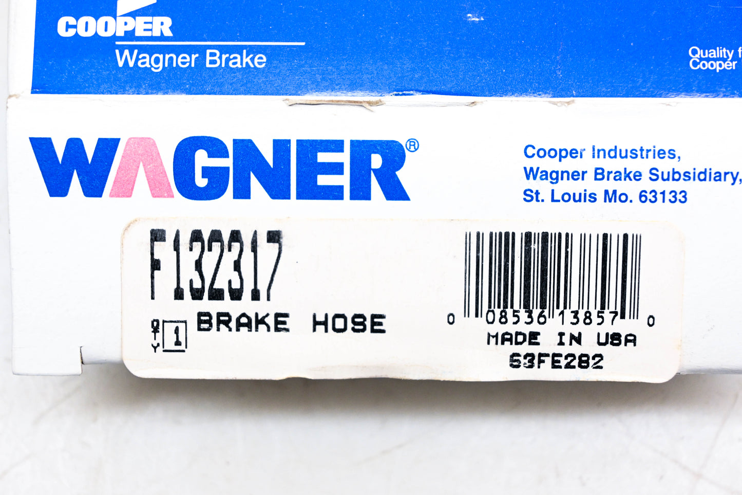 Wagner F132317 Brake Hose NOS