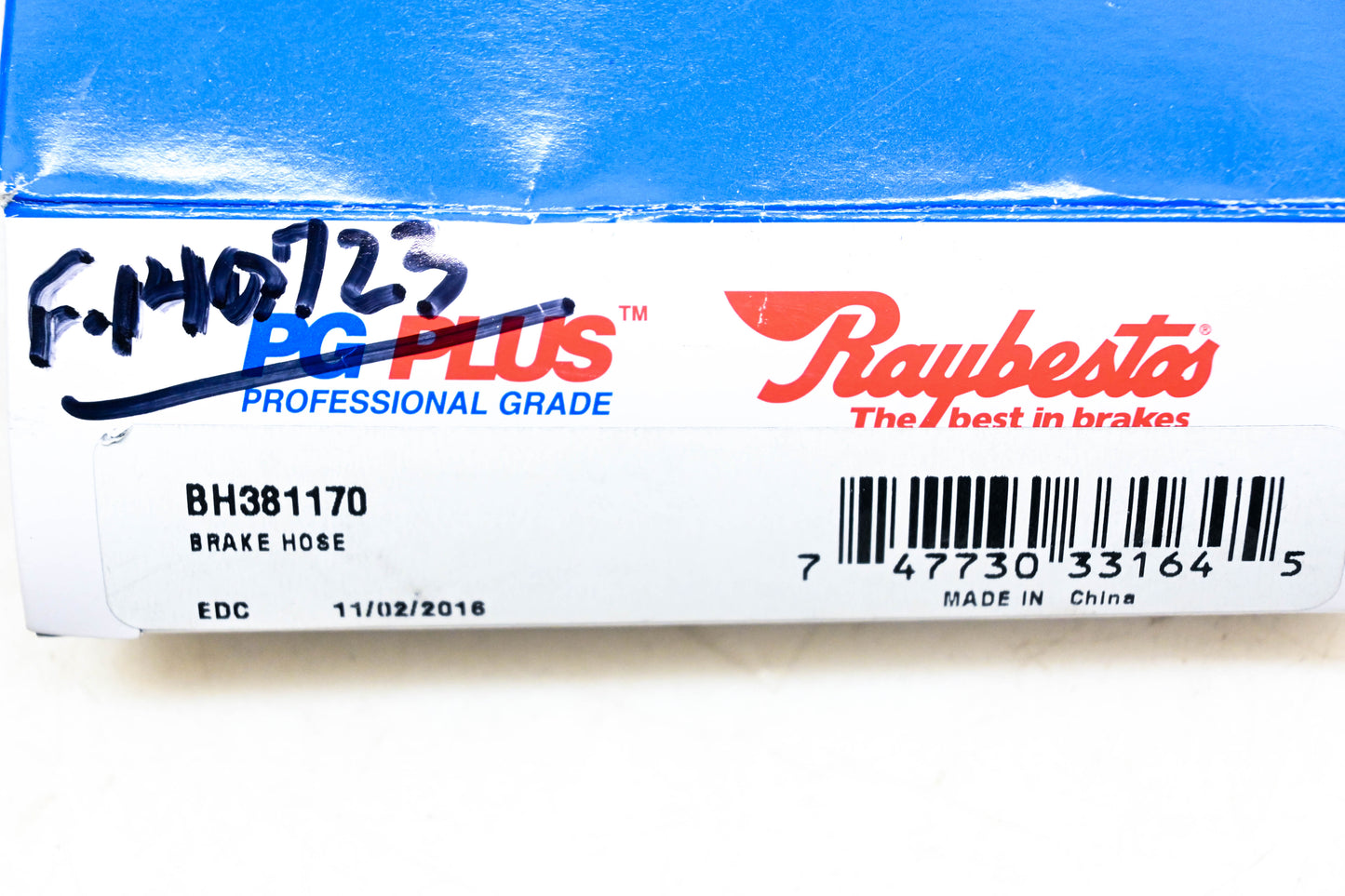Raybestos BH381170, F140723 Brake Hose NOS