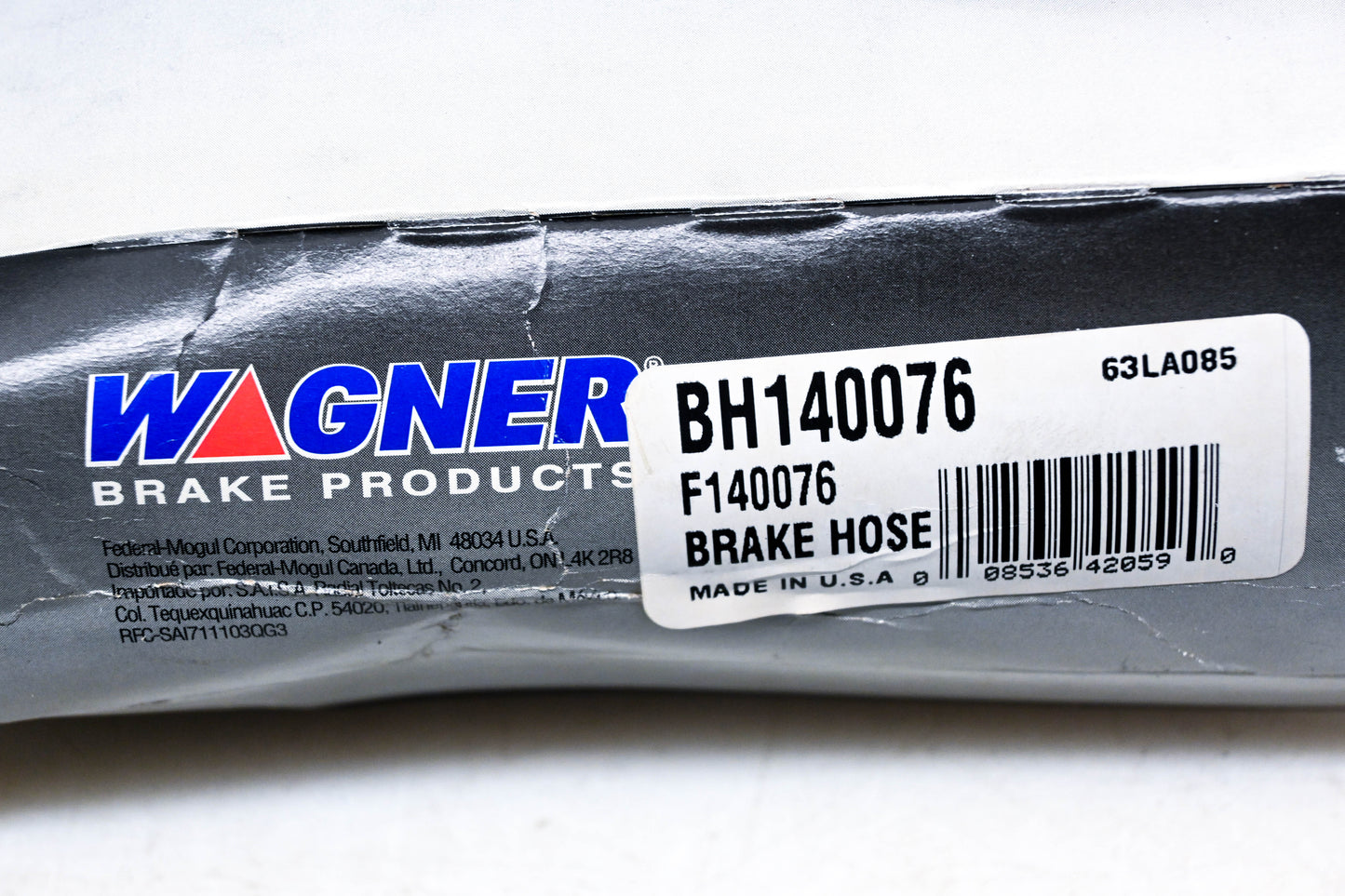 Wagner BH140076, F140076 Brake Hose NOS