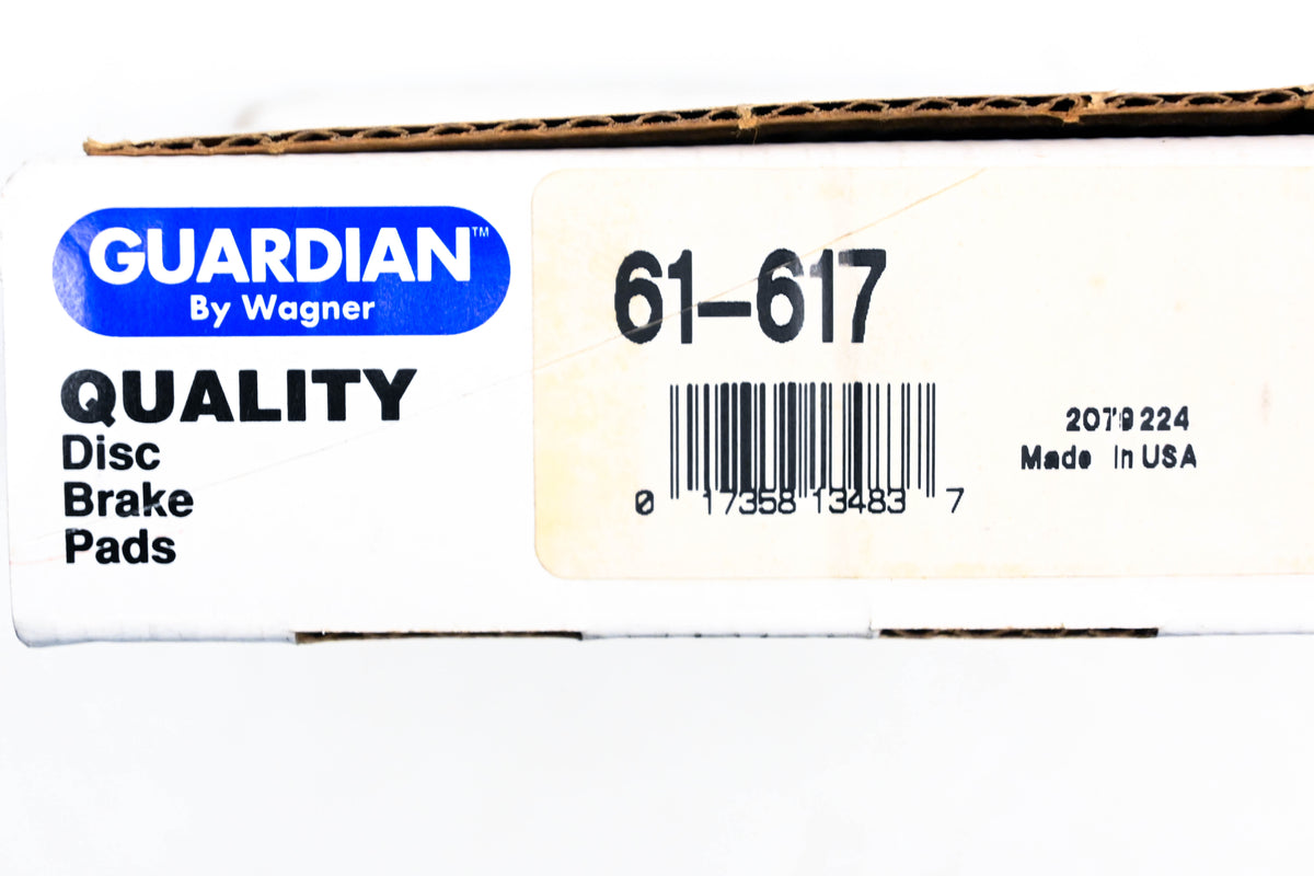 Wagner 61-617 Guardian Disc Brake Pad Kit NOS
