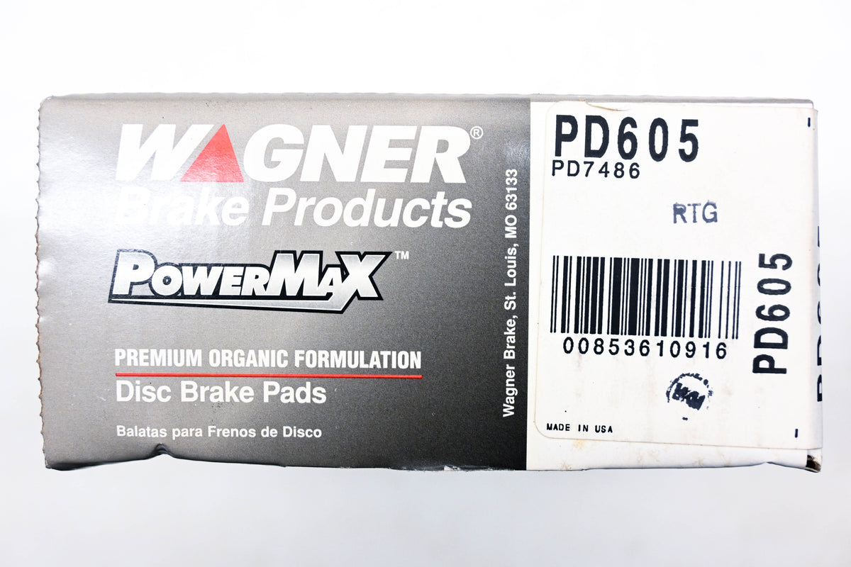 Wagner PD605, PD7486 PowerMax Disc Brake Pad Kit NOS