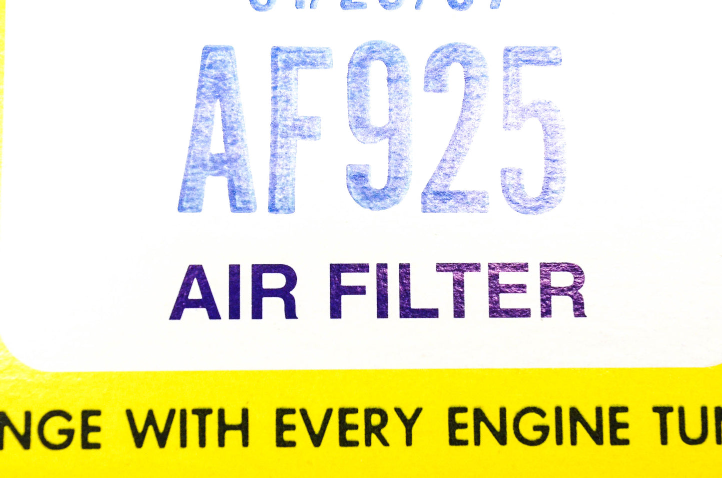 Hastings AF925 Air Filter NOS