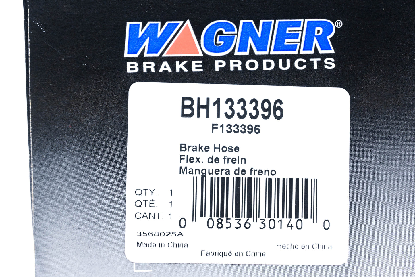 Wagner BH133396, F133396 Brake Hose NOS