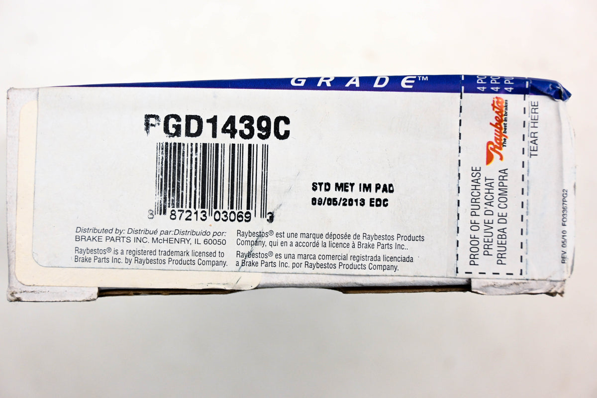 Raybestos PGD1439C Disc Brake Pad Kit NOS