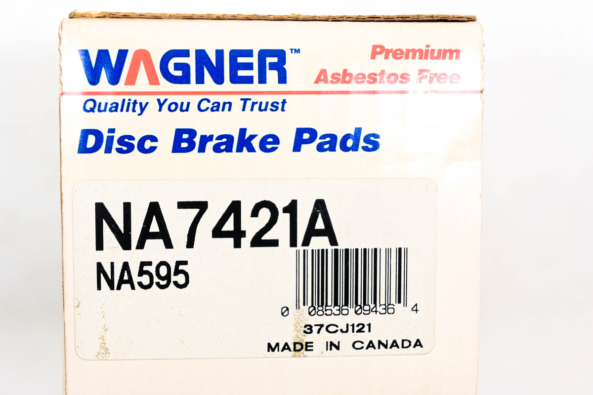 Wagner NA7421A, NA595 Disc Brake Pad Kit NOS