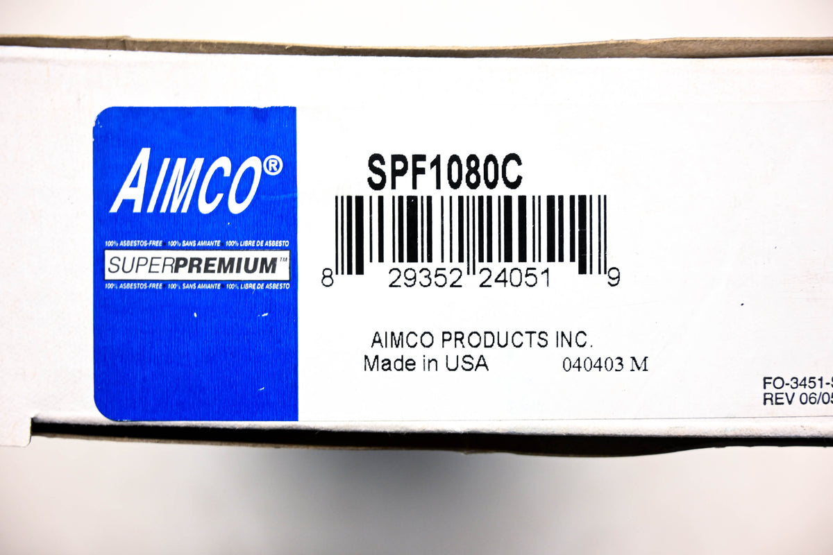 Aimco SPF1080C Raybestos Disc Brake Pad Kit NOS