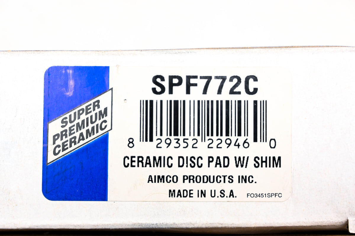 Aimco SPF772C Ceramic Disc Brake Pad Kit NOS