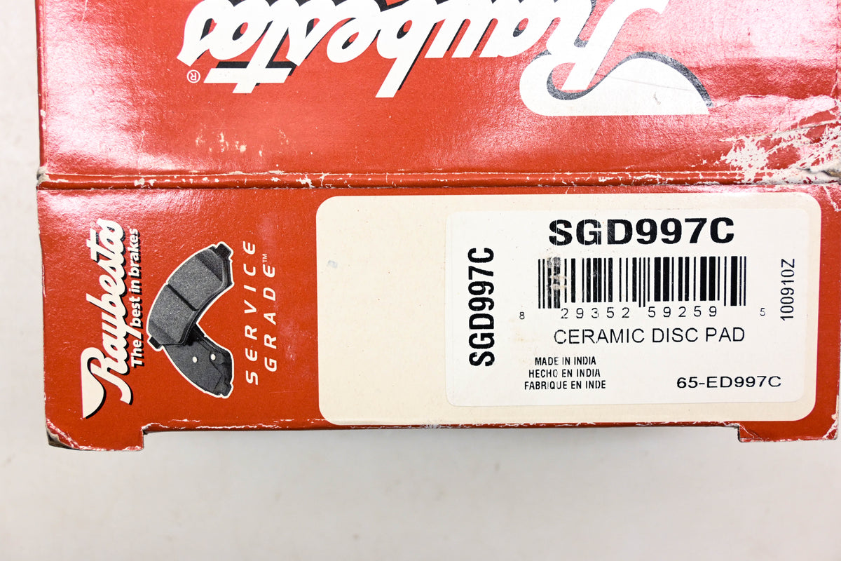 Raybestos SGD997C Ceramic Disc Brake Pad Kit NOS