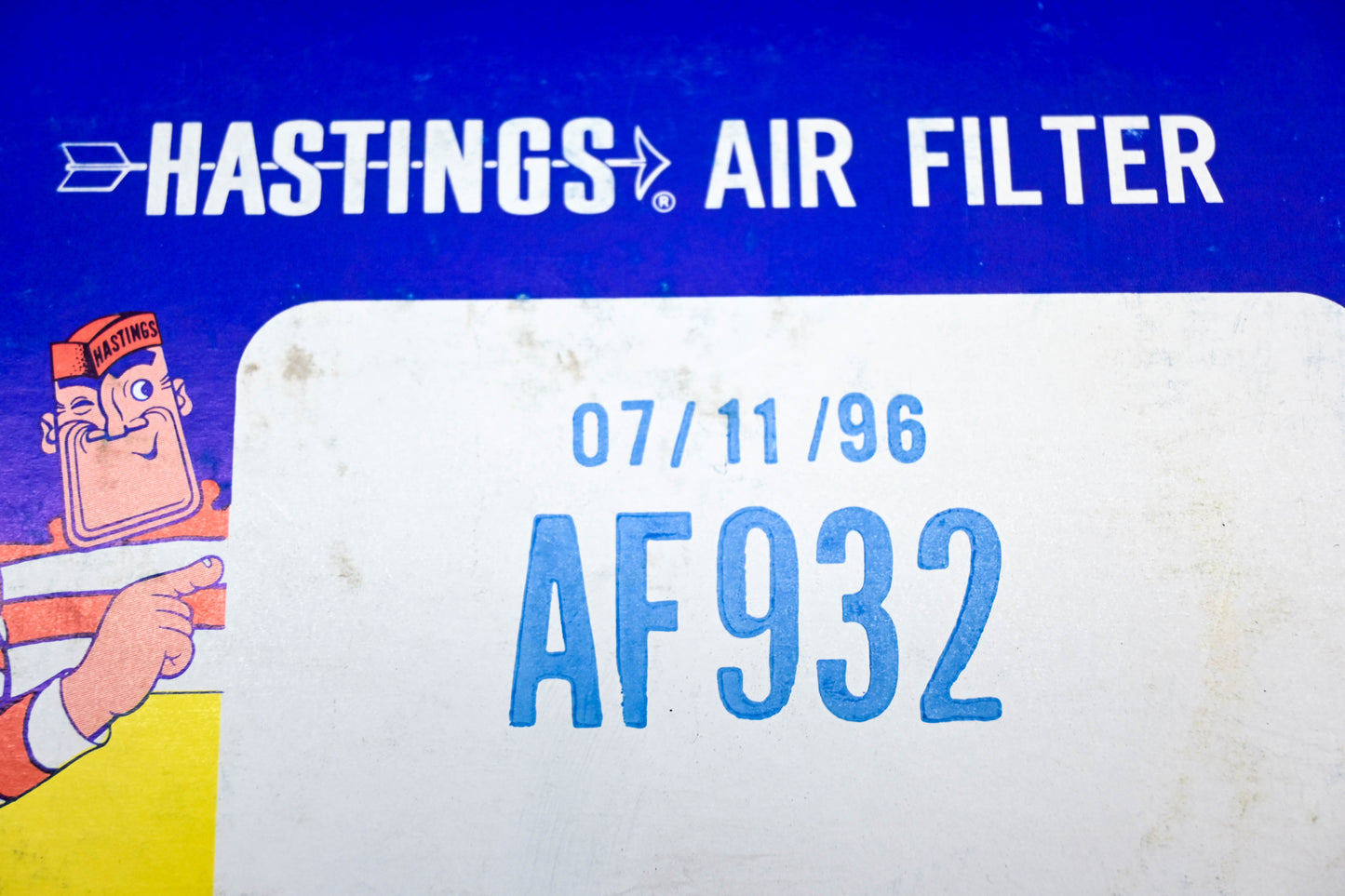 Hastings AF932 Air Filter NOS