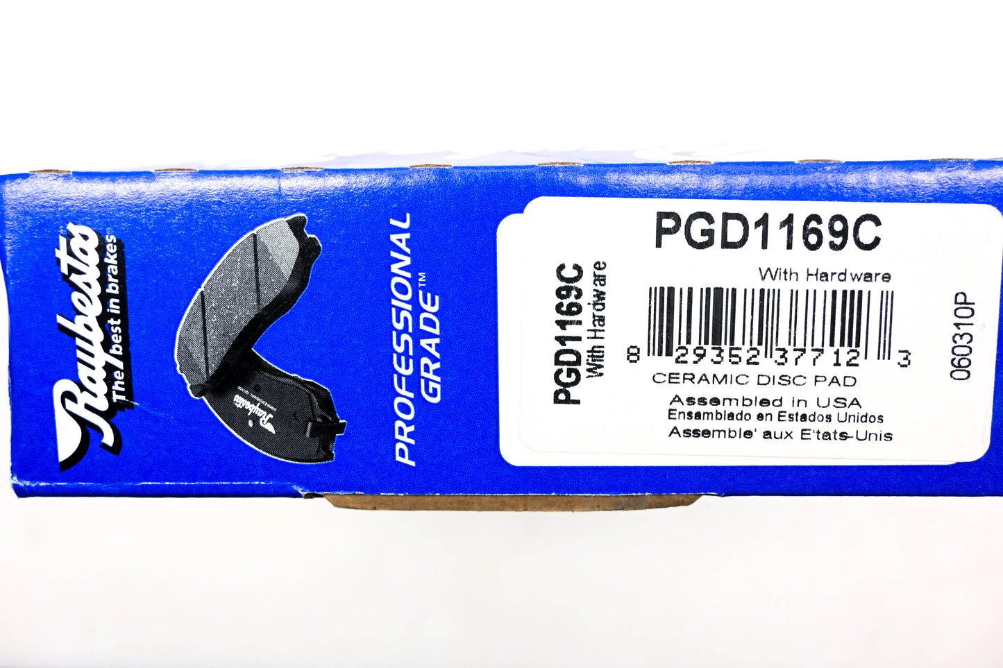 Raybestos PGD1169C Ceramic Disc Brake Pad Kit NOS