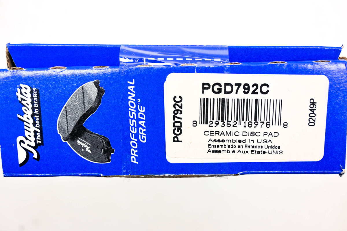 Raybestos PGD792C Ceramic Disc Brake Pad Kit NOS