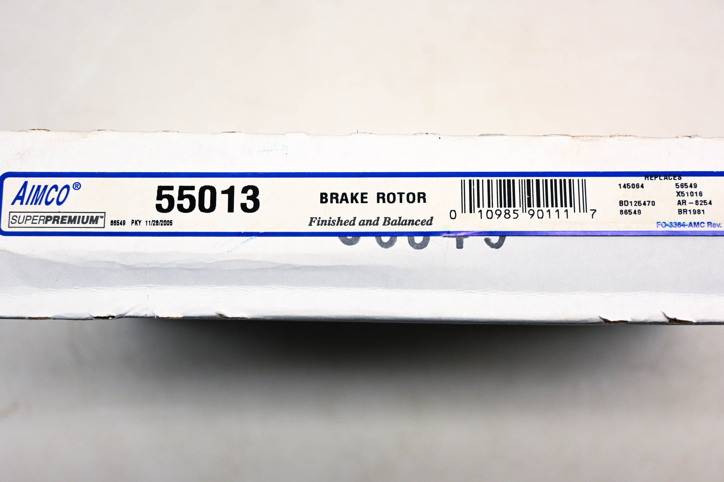 Aimco 55013, 145064, BD125470 Brake Rotor NOS