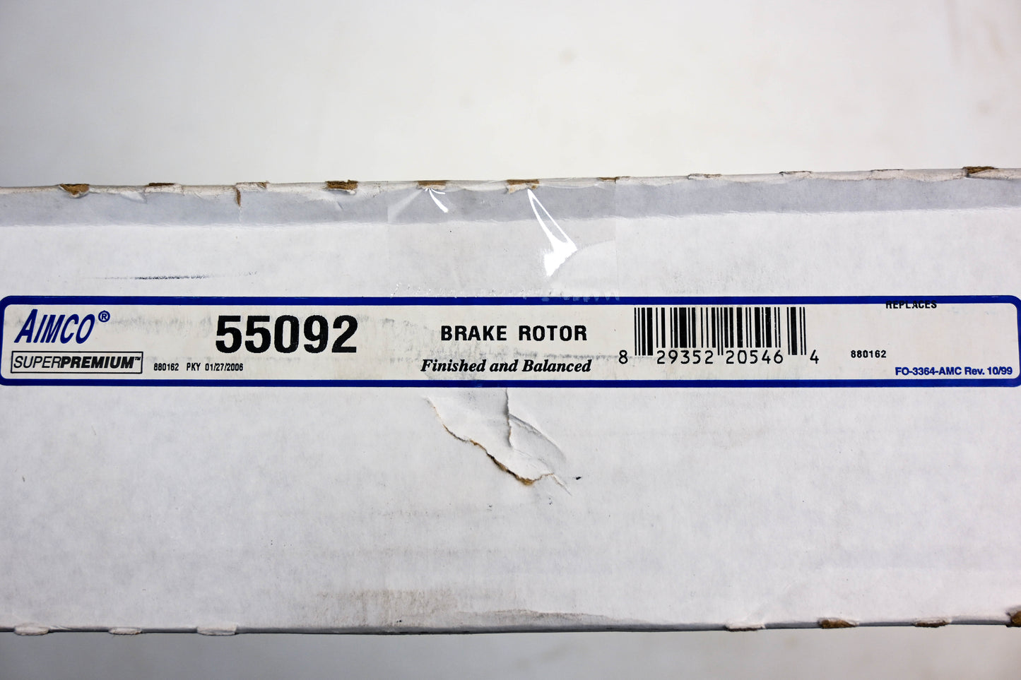 Aimco 55092, 880162 Brake Rotor NOS
