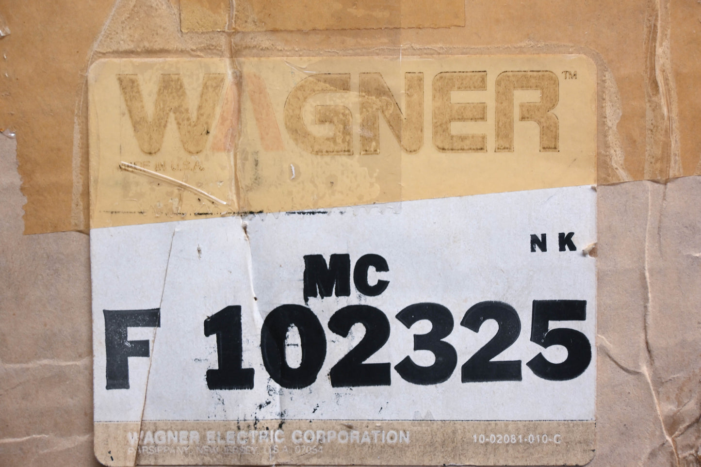 Wagner F102325, MC39459 Master Brake Cylinder NOS