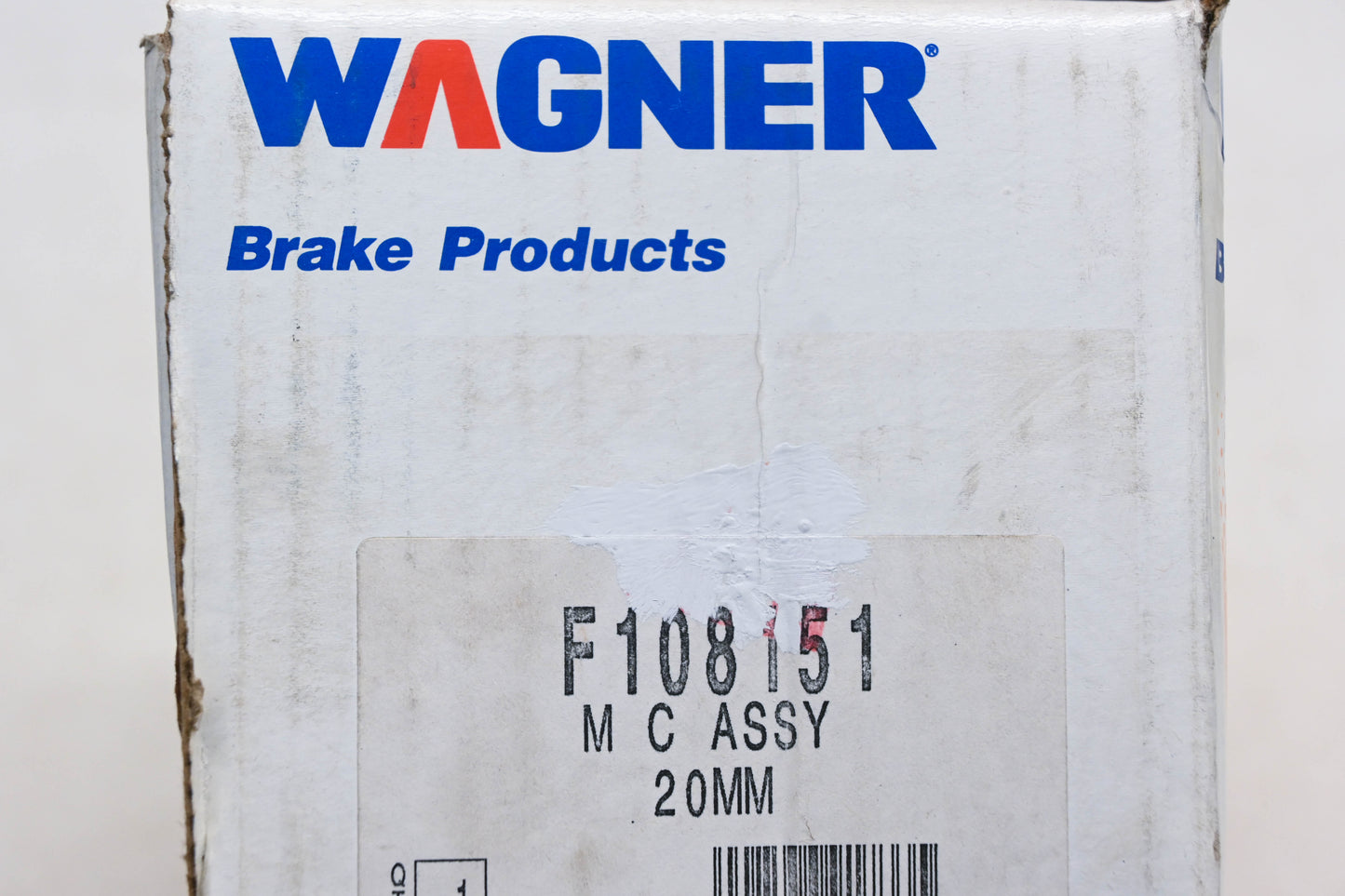 Wagner F108151, MC39443 Master Brake Cylinder NOS