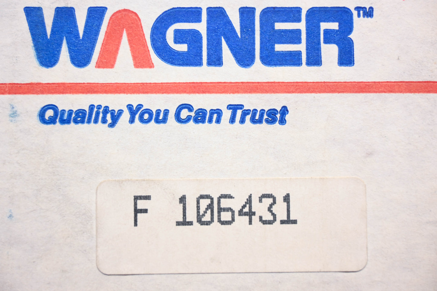 Wagner F106431, MC39401 Master Brake Cylinder Kit NOS