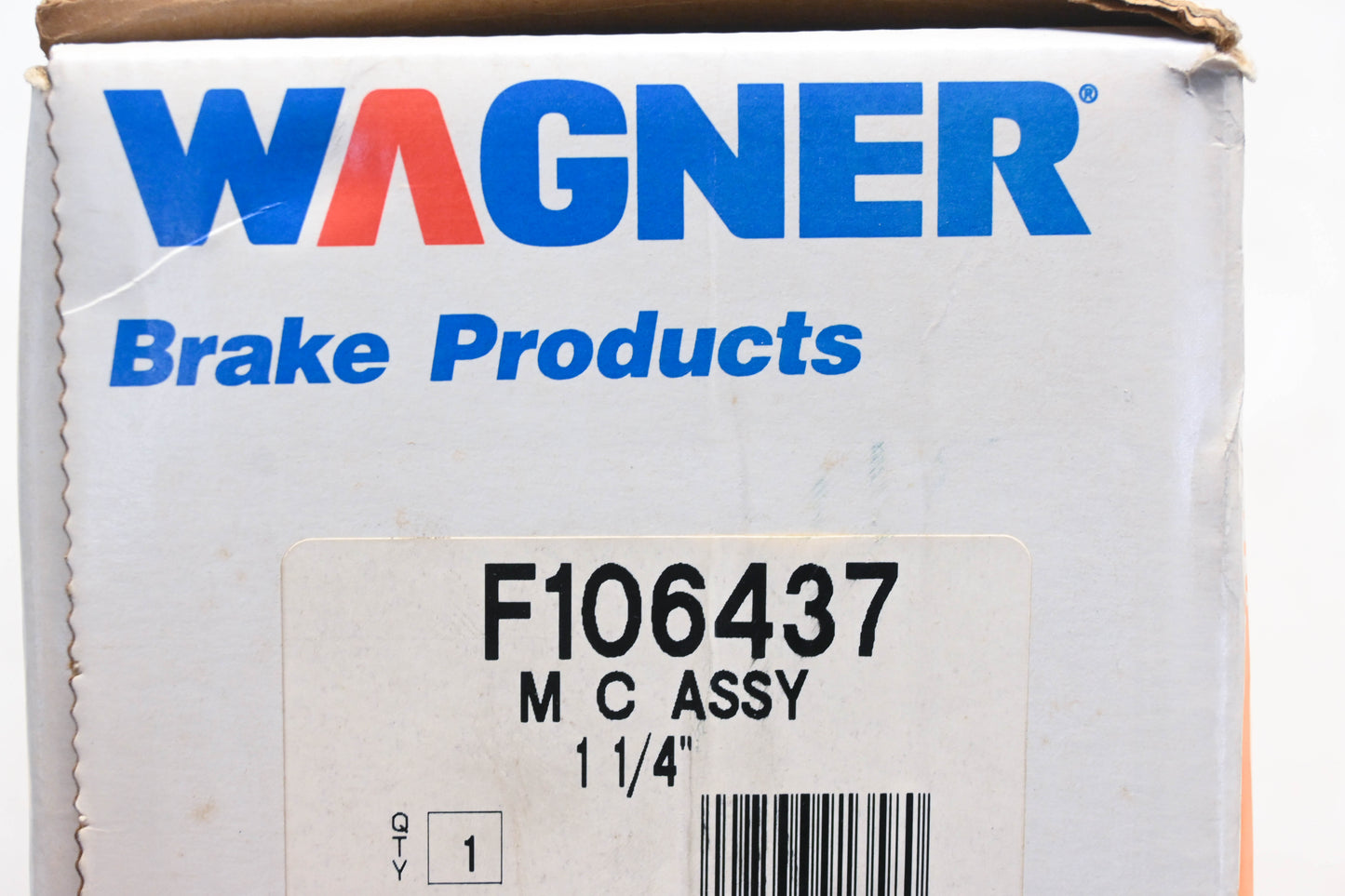 Wagner F106437, MC36408 Master Brake Cylinder NOS