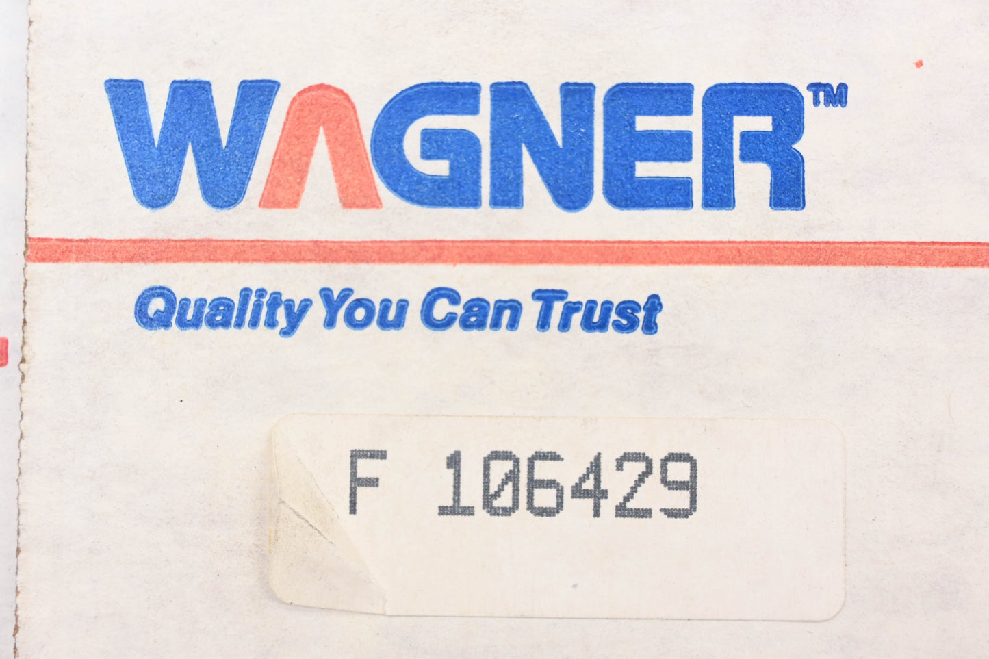 Wagner F106429, 29982-C, MC39402
Master Brake Cylinder Kit NOS