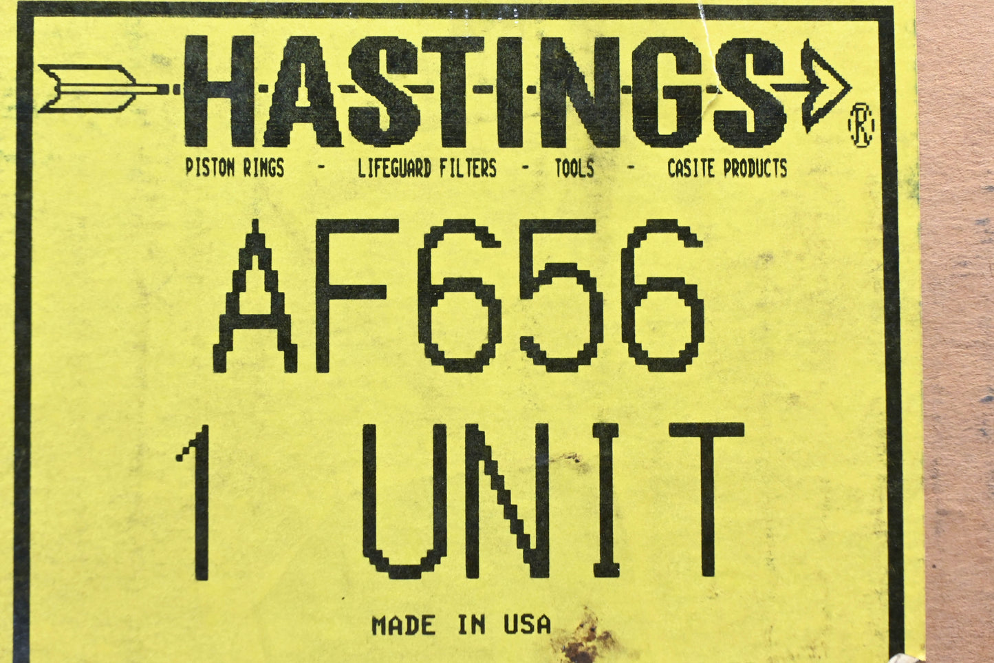 Hastings AF656, PA2575 Air Filter NOS
