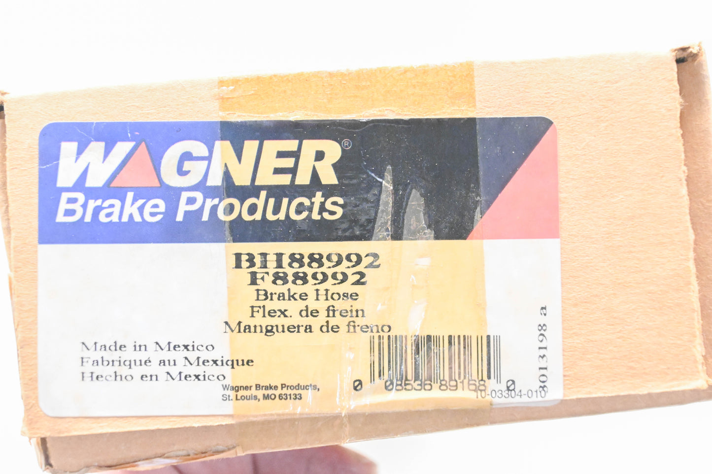 Wagner BH88992, F88992 Brake Hydraulic Hose NOS