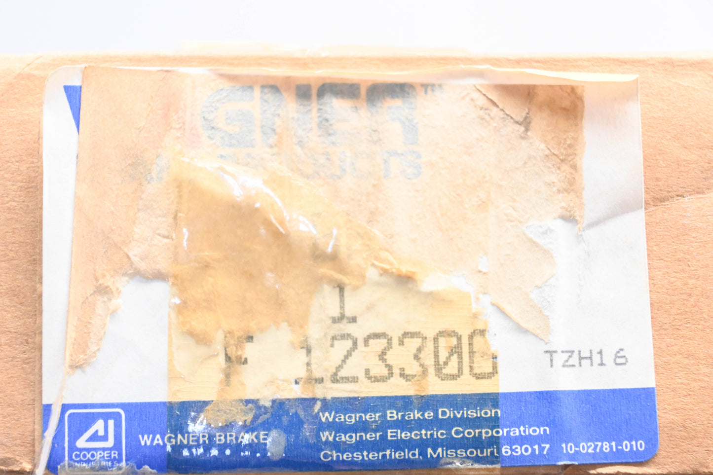 Wagner BH123306, F123306 Brake Hydraulic Hose NOS