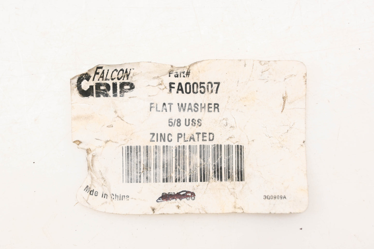 Falcon Grip FA00507 Zinc Plated 5/8 Flat Washers Qty 7 NOS