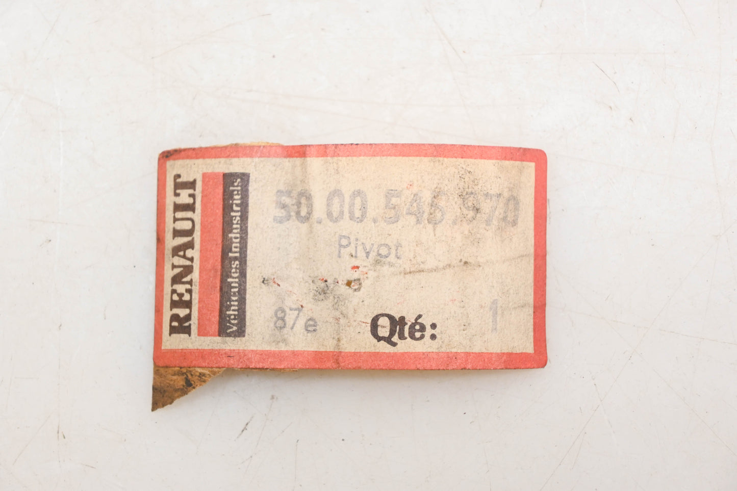 Renault 5000545970 Mack Pivot Pin NOS