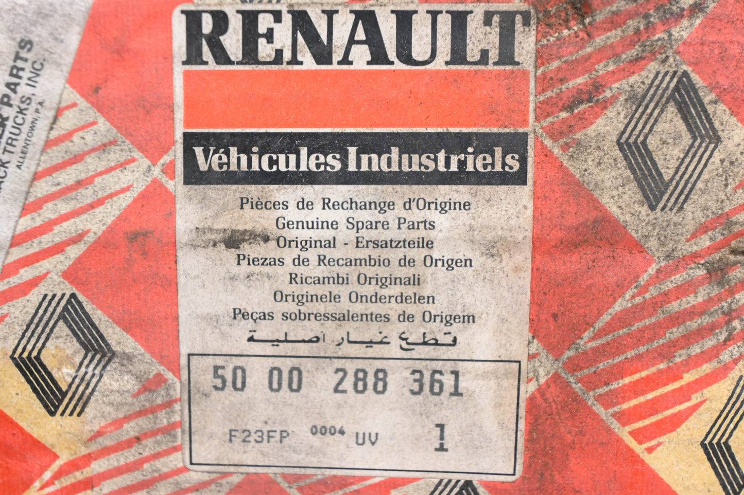 Renault 5000288361, 50 00 288 361 Tie Rod End NOS