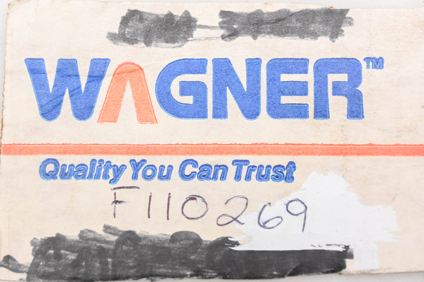 Wagner F110269 Clutch Master Cylinder Kit NOS
