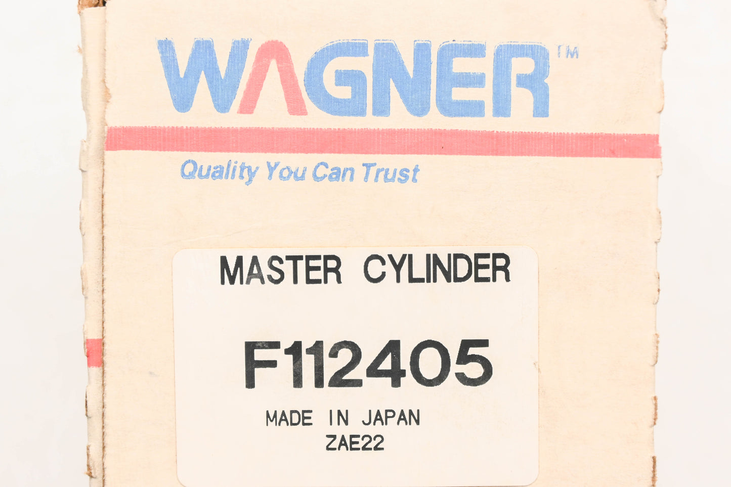 Wagner F112405, M39653 Brake Master Cylinder NOS