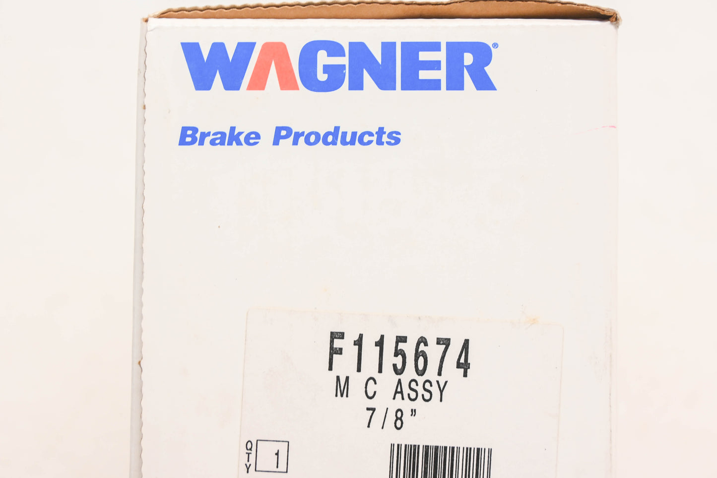 Wagner F115674 Brake Master Cylinder NOS