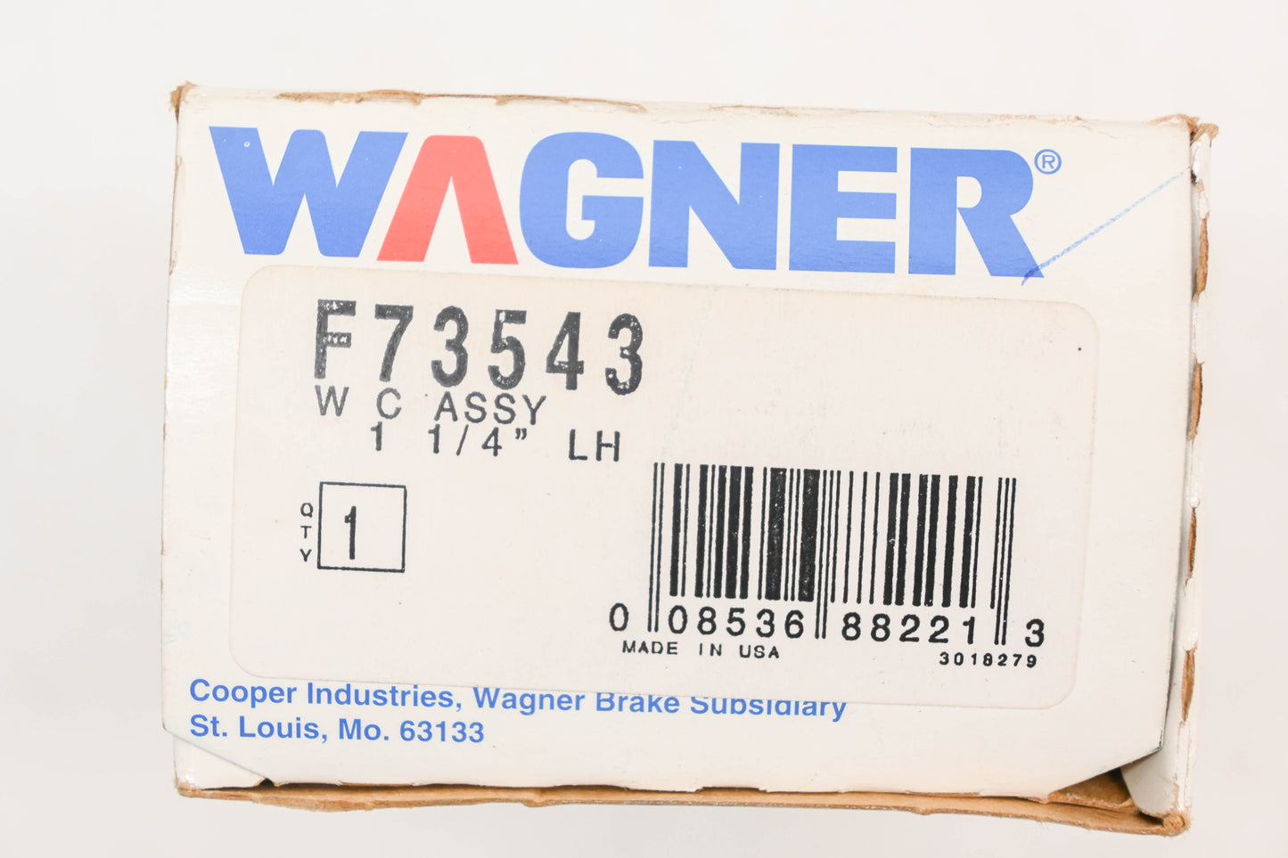 Wagner F73543, FE73535 Drum Brake Wheel Cylinder NOS