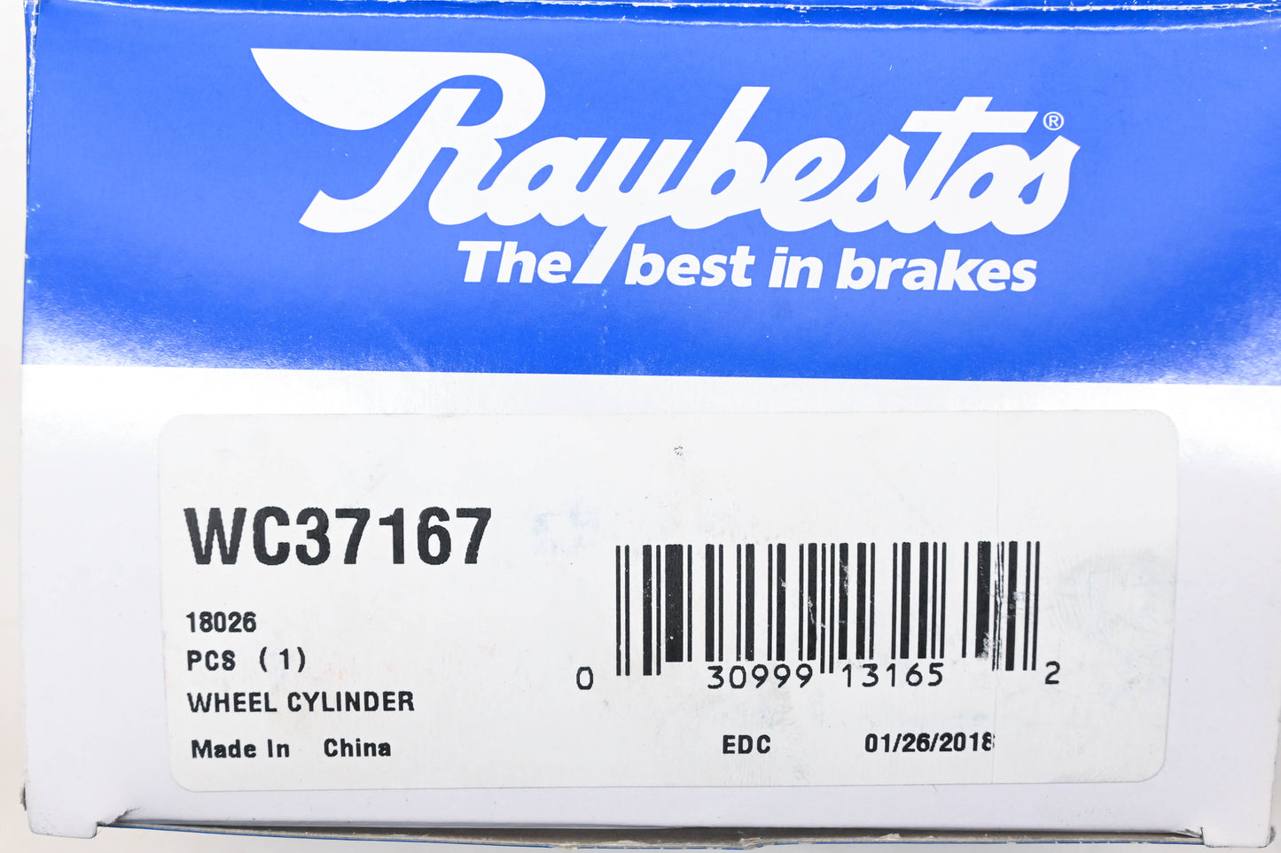 Raybestos WC37167, F43383 Drum Brake Wheel Cylinder NOS