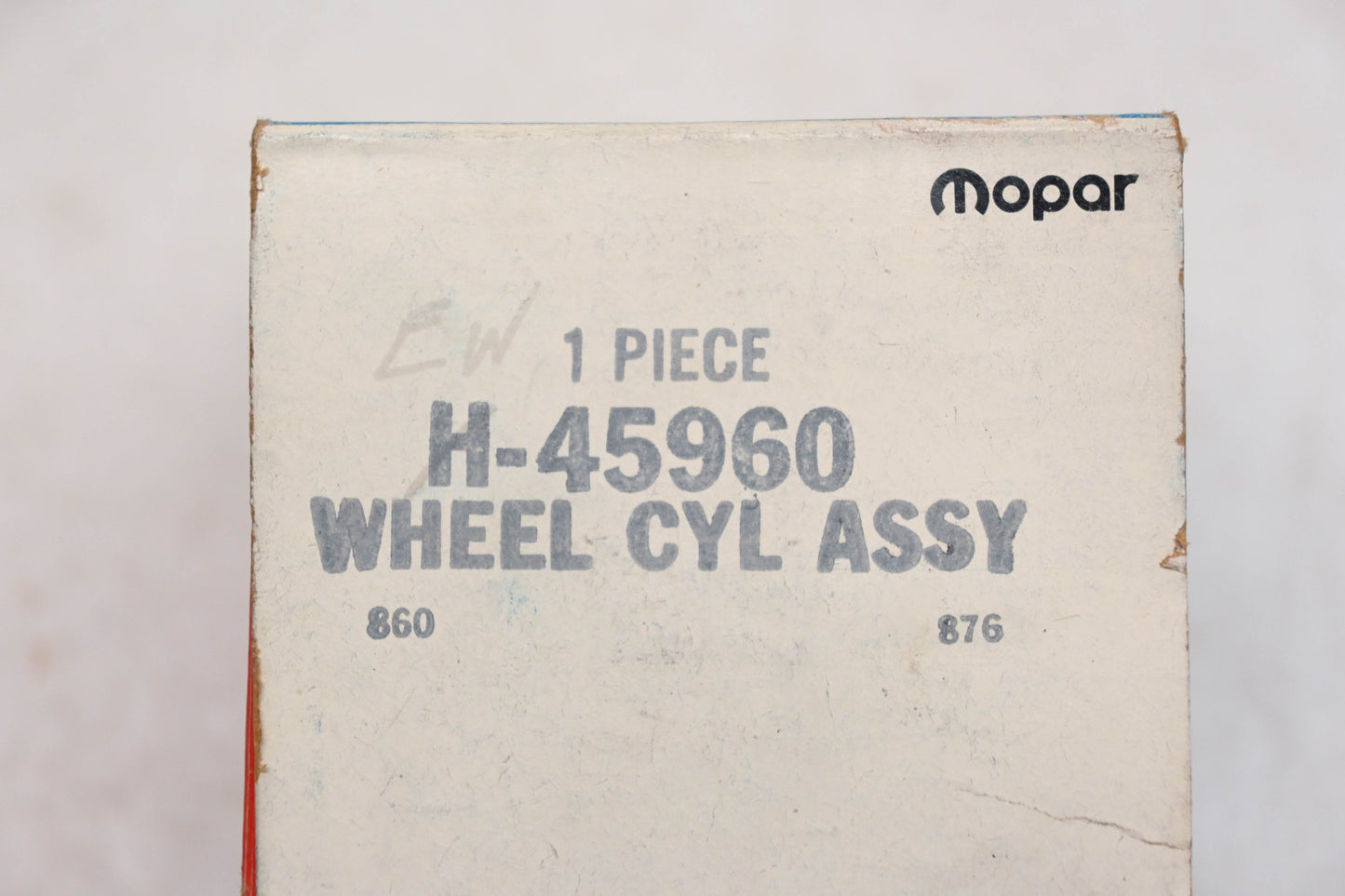 Wagner H45960, H-45960, FD45862 Wagner Drum Brake Wheel Cylinder NOS