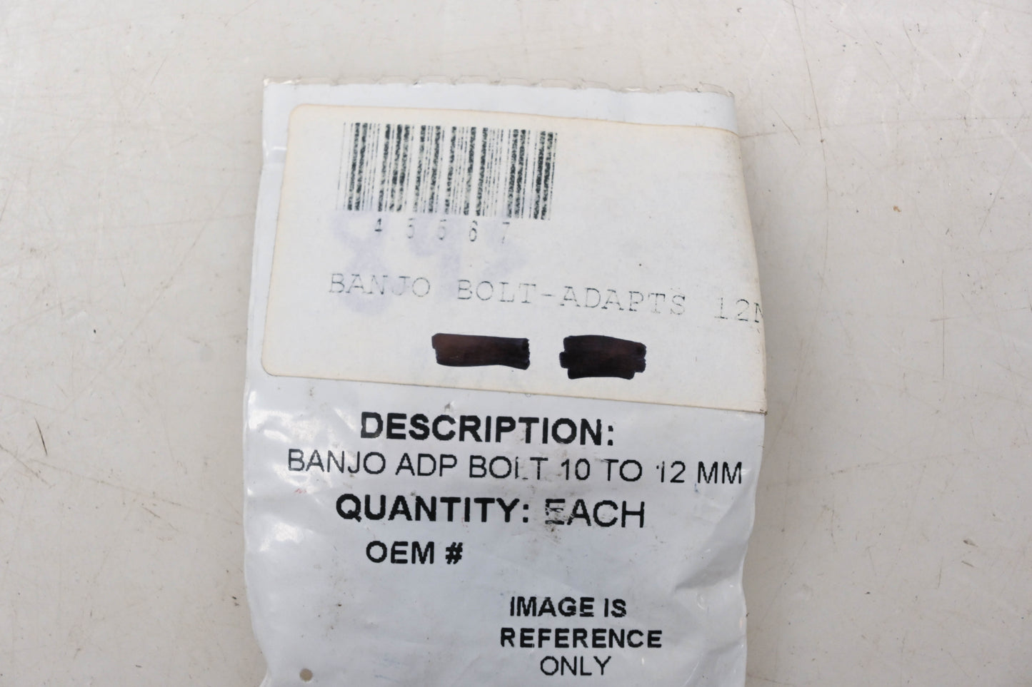 Bender Cycle 45567 Adapter Banjo Bolt 10mm to 12mm NOS