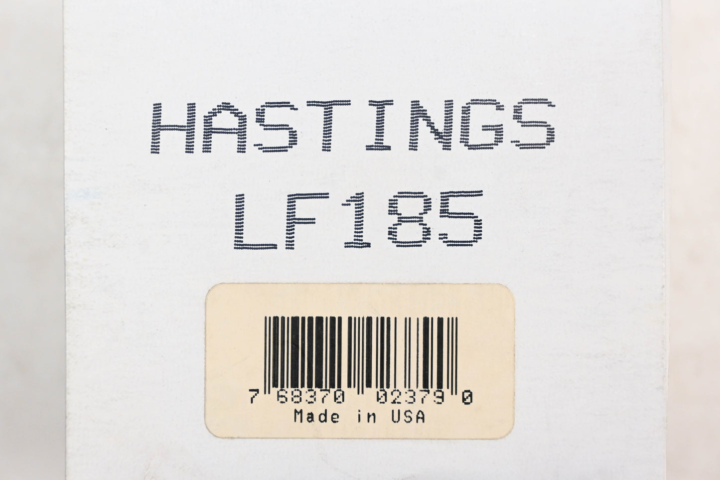Hastings LF185 Oil Filter NOS