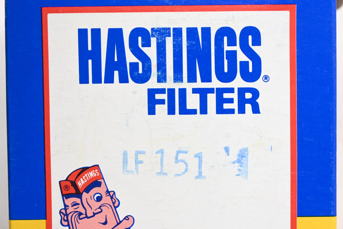 Hastings LF151 Oil Filter NOS
