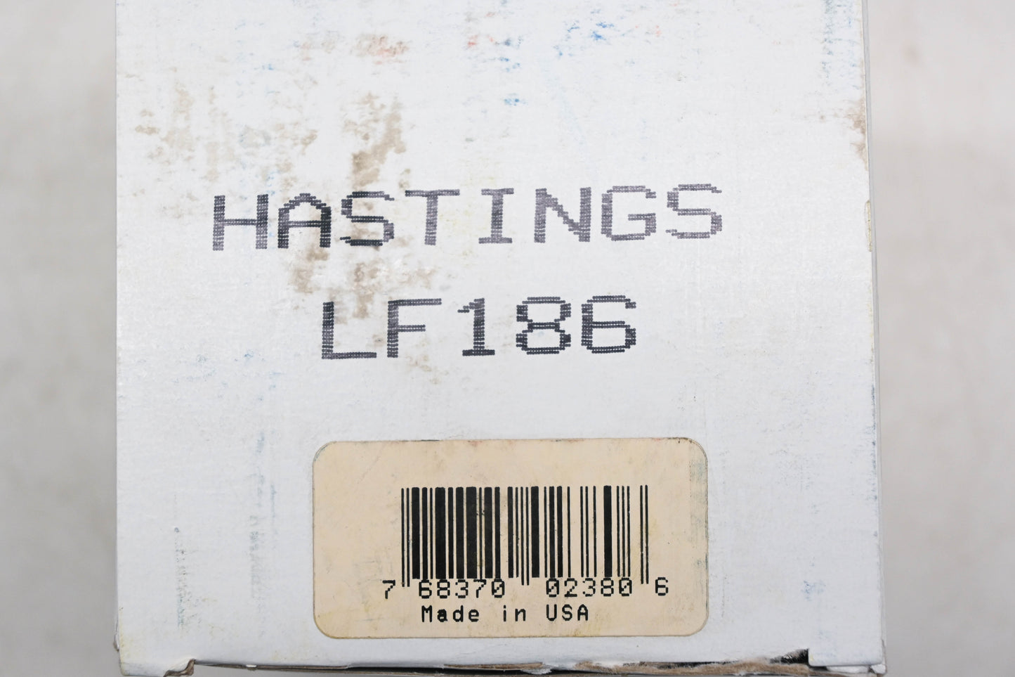 Hastings LF186, P186 Oil Filter NOS