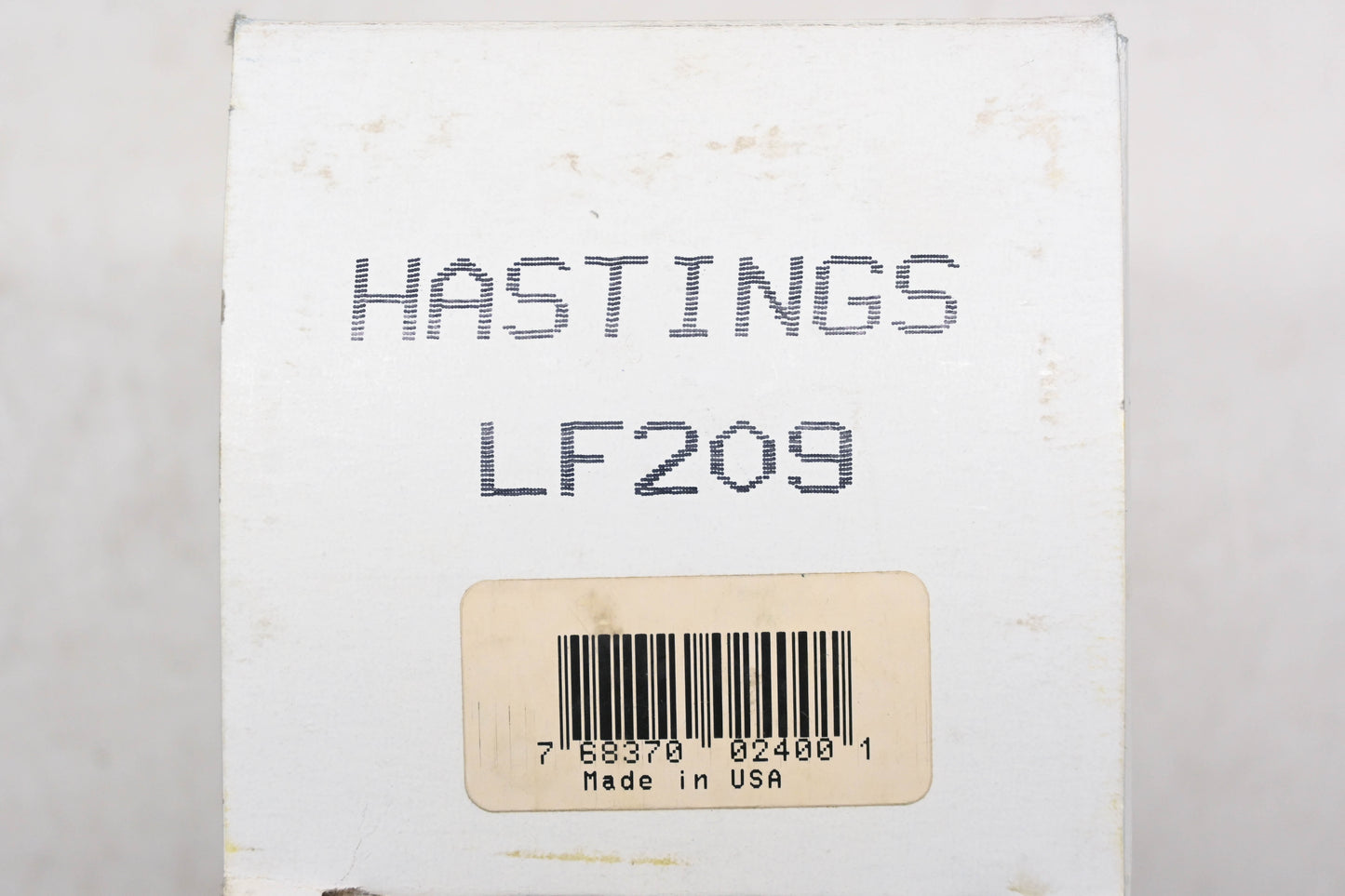 Hastings LF209 Oil Filter NOS