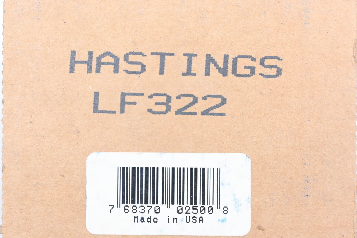 Hastings LF322 Oil Filter NOS