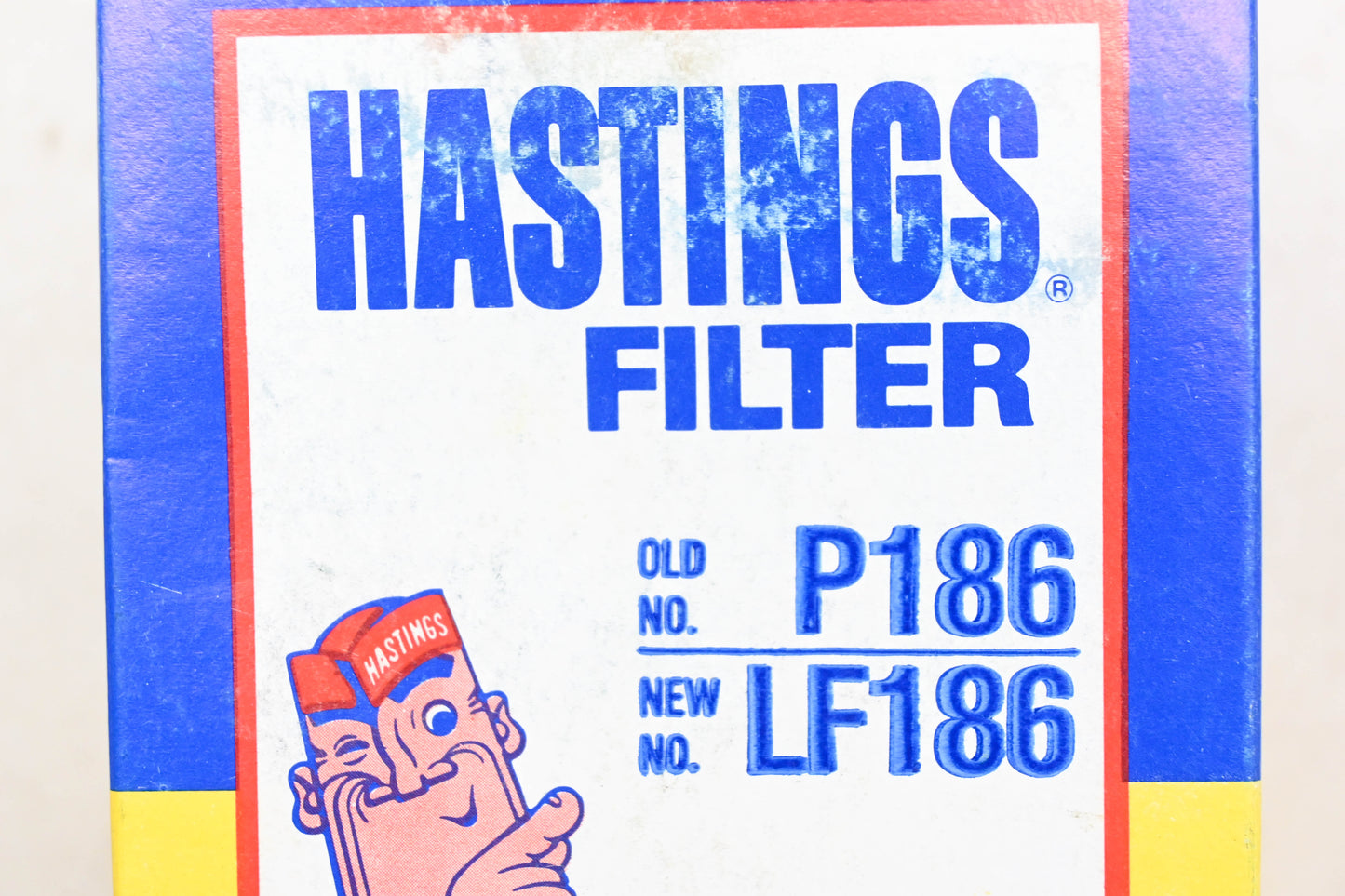 Hastings LF186, P186 Oil Filter NOS