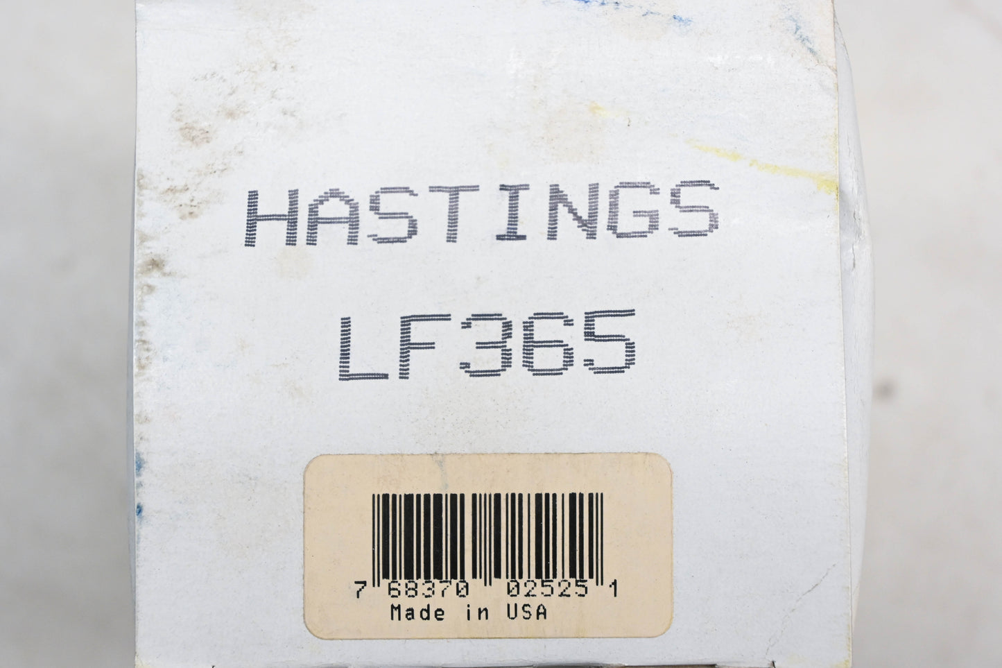 Hastings LF365 Oil Filter Kit NOS