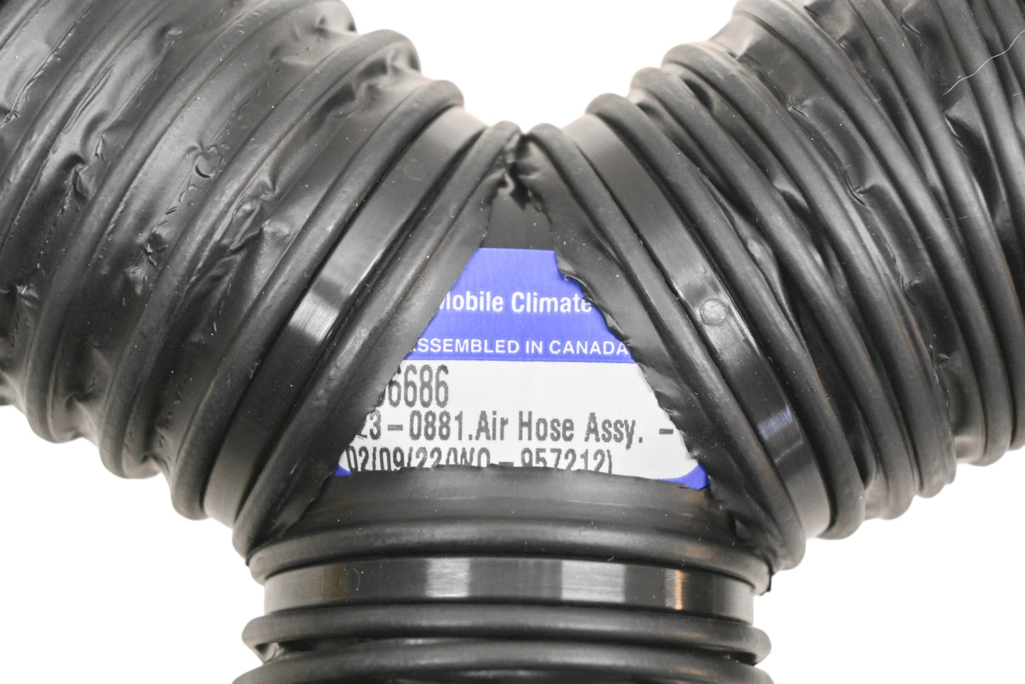 New OEM Polaris 2636686 Mobile Climate Control Left Outboard Dash Defrost Duct Assembly NOS